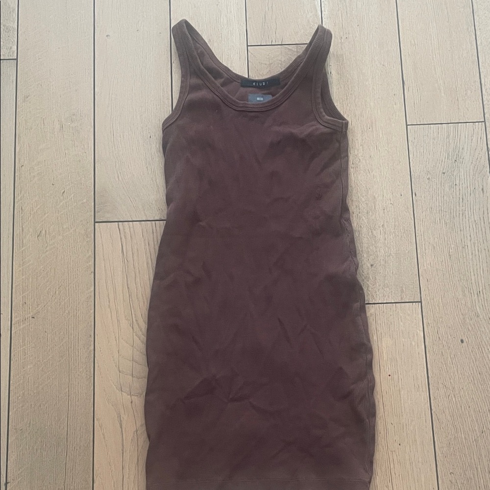 Ksubi Chocolate Brown Knit Top